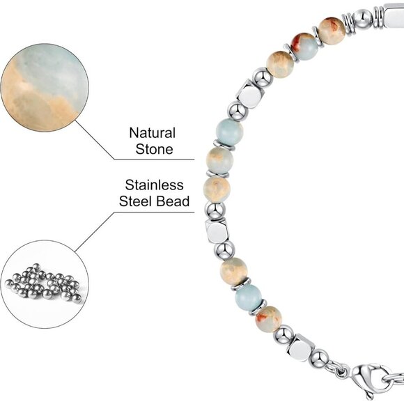 Colorful Boho Beaded Bracelets for Women Trendy Jewelry Gifts for Lover, Friend - Picture 5 of 7